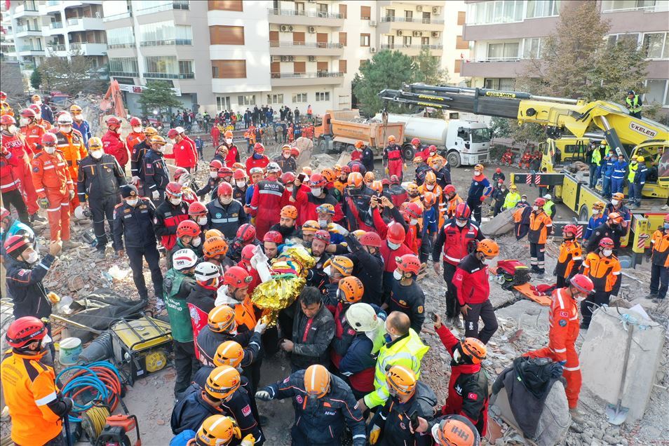 3-year-old Ayda Gezgin rescued 91 hours after quake in western Turkey