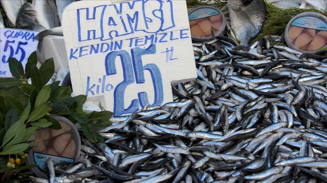 Hamsi bolluğu tezgahları hareketlendirdi