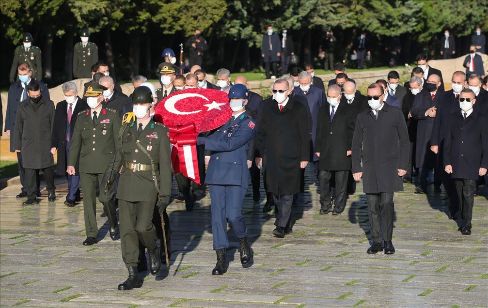 Predsjednik Republike Turske Recep Tayyip Erdogan posjetio Anitkabir, mauzolej osnivača Turske Mustafe Kemala Ataturka