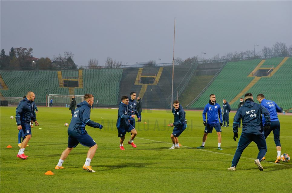 Trening fudbalske reprezentacije Bosne i Hercegovine