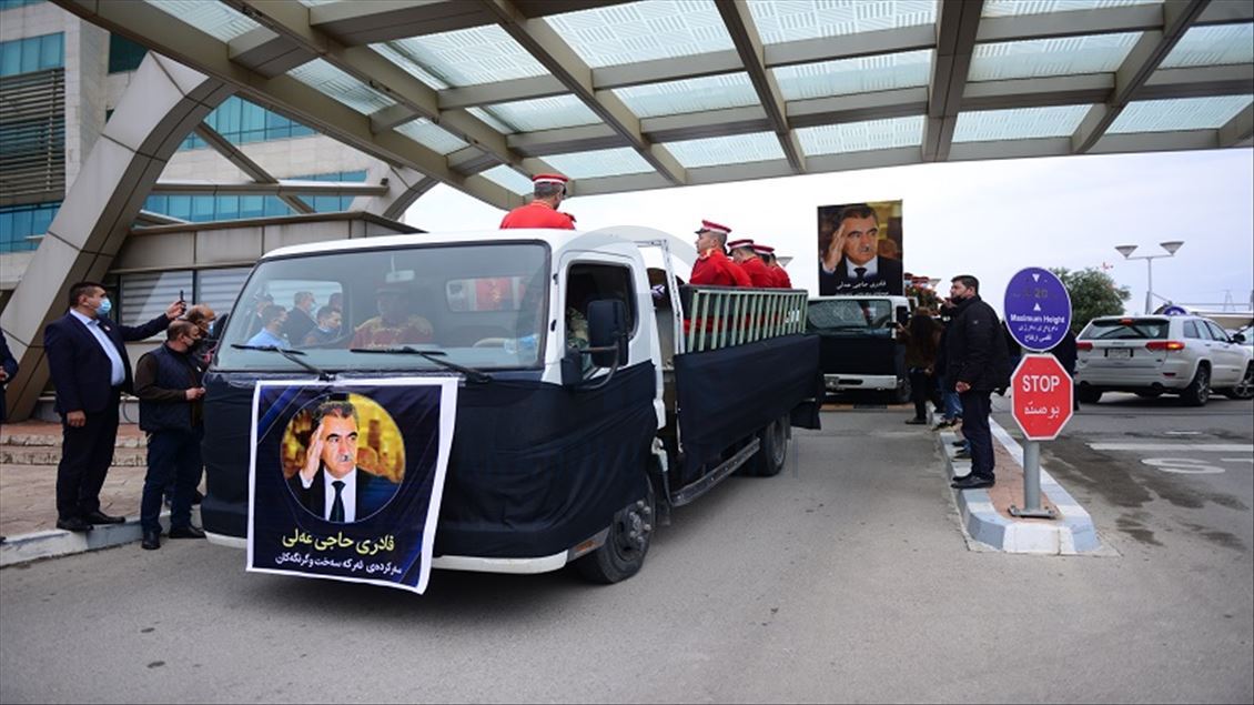 سلێمانی.. رێوڕەسمی بەخاکسپاردنی تەرمی قادری حاجی عەلی