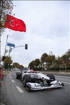 Persiapang jelang balapan Formula 1 di Istanbul