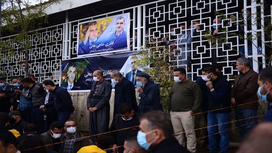 بەخاکسپاردنی تەرمی قادری حاجی عەلی