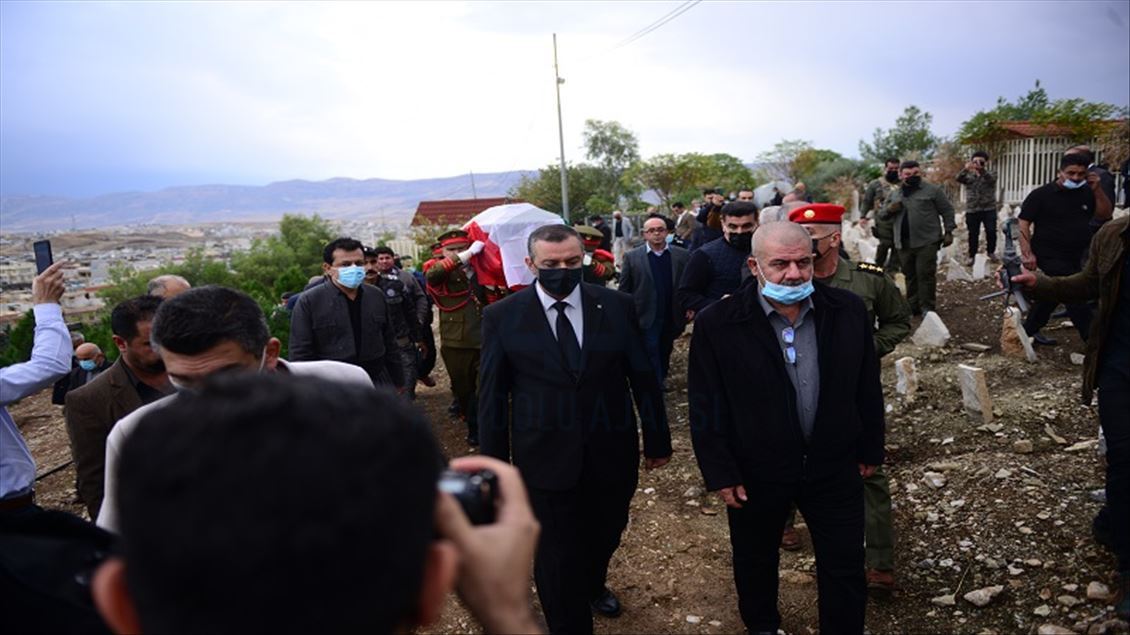 بەخاکسپاردنی تەرمی قادری حاجی عەلی