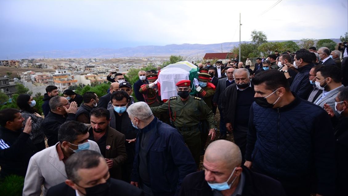 بەخاکسپاردنی تەرمی قادری حاجی عەلی