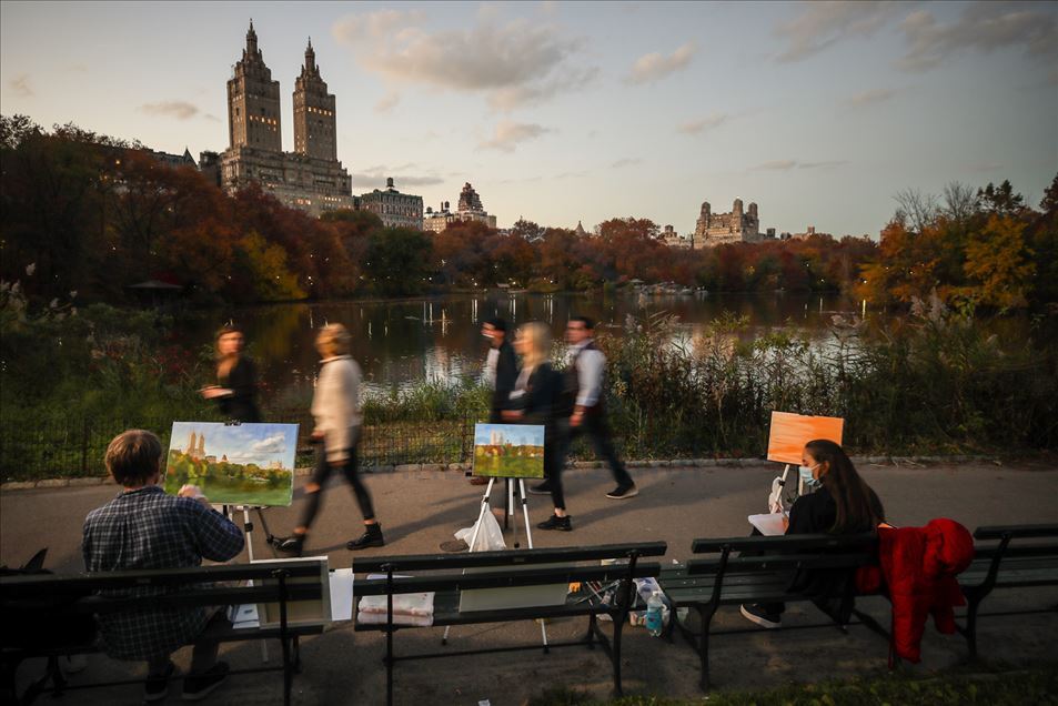 Así es el otoño en el Central Park de Nueva York