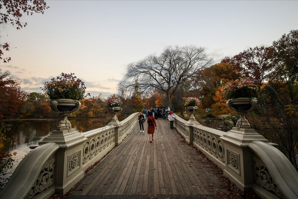 Así es el otoño en el Central Park de Nueva York