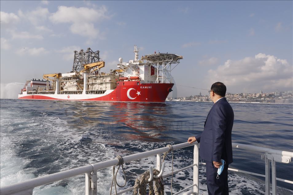 سومین کشتی حفاری ترکیه به دریای سیاه اعزام شد