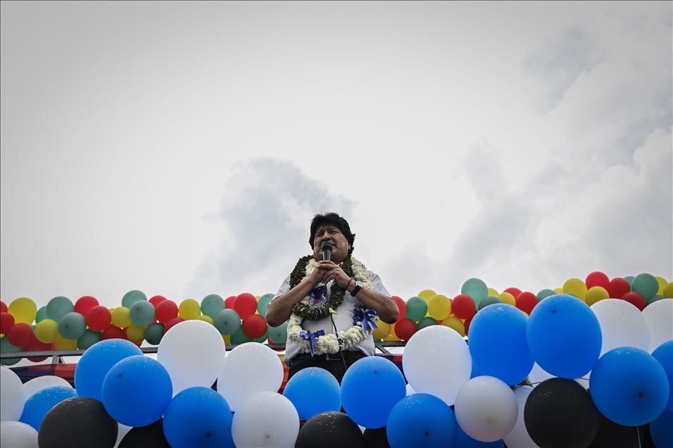 Eski Bolivya Devlet Başkanı Morales bir yıl sonra ülkesine döndü
