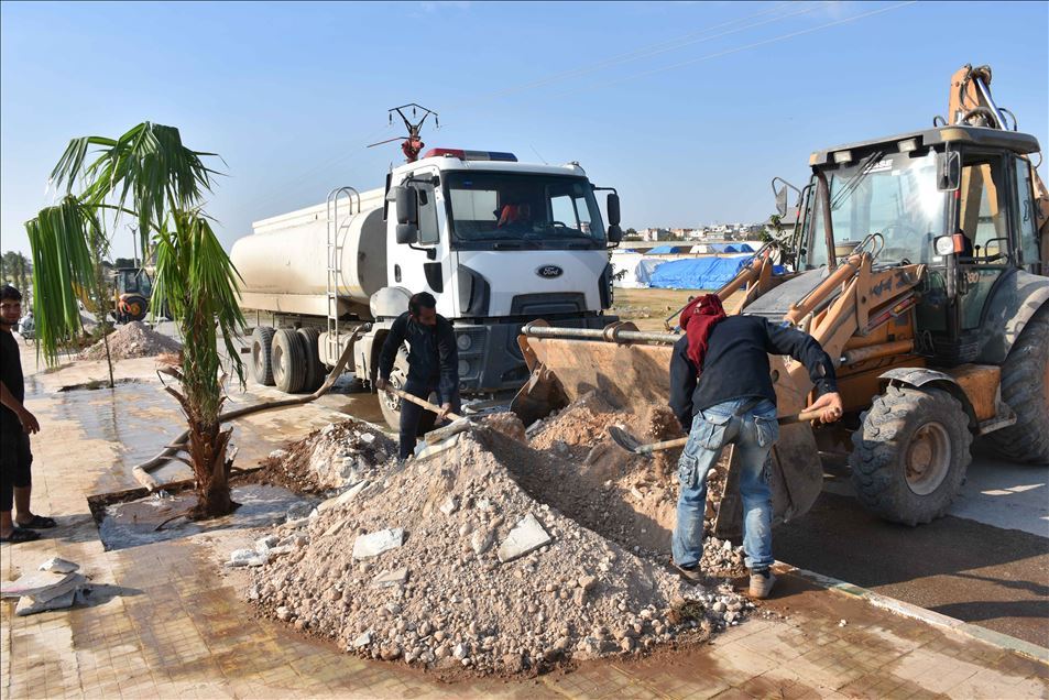 تركيا تزرع 600 شجرة في منطقة "نبع السلام" شمال سوريا