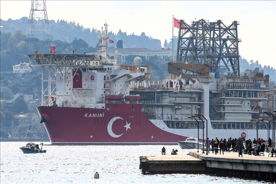 Kanuni sondaj gemisi yola çıktı