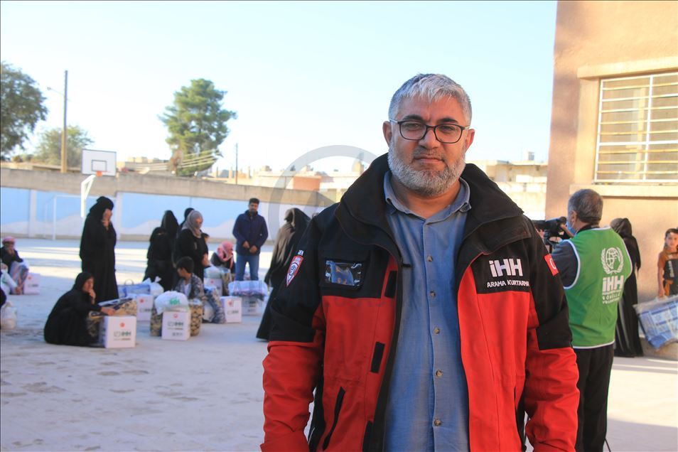 کمک‌های بشردوستانه ترکیه به مردم منطقه راس‌العین سوریه