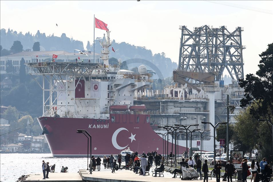 Kanuni sondaj gemisi yola çıktı
