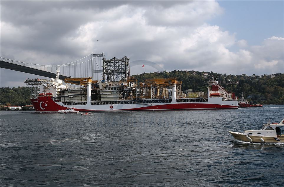Kanuni sondaj gemisi yola çıktı