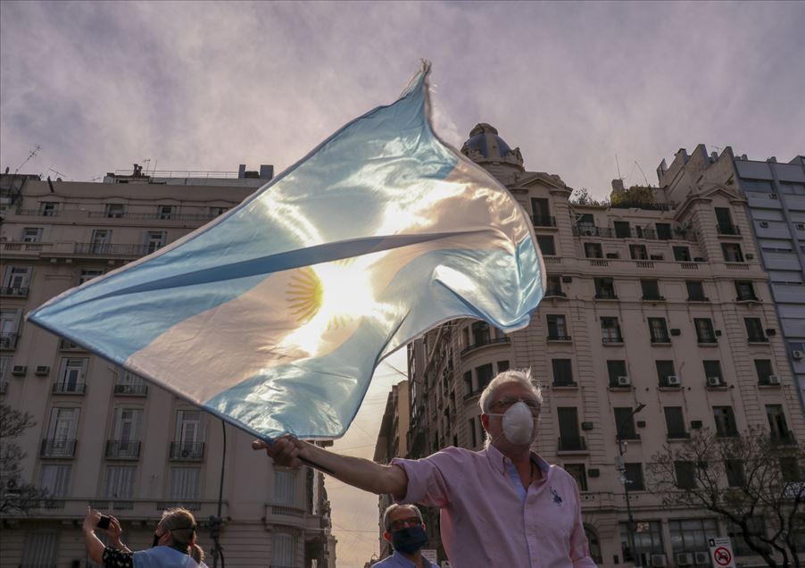 Arjantin'de hükümet karşıtı gösteriler
