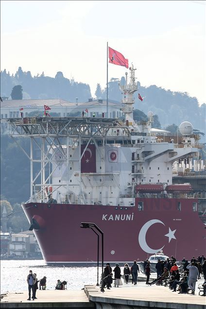 Kanuni sondaj gemisi yola çıktı