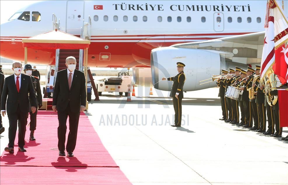 

Президент Турции прибыл в ТРСК