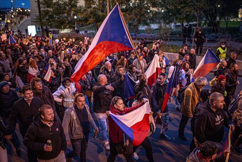 Prag'da "Kadife Devrim" in 31. yıl dönümü