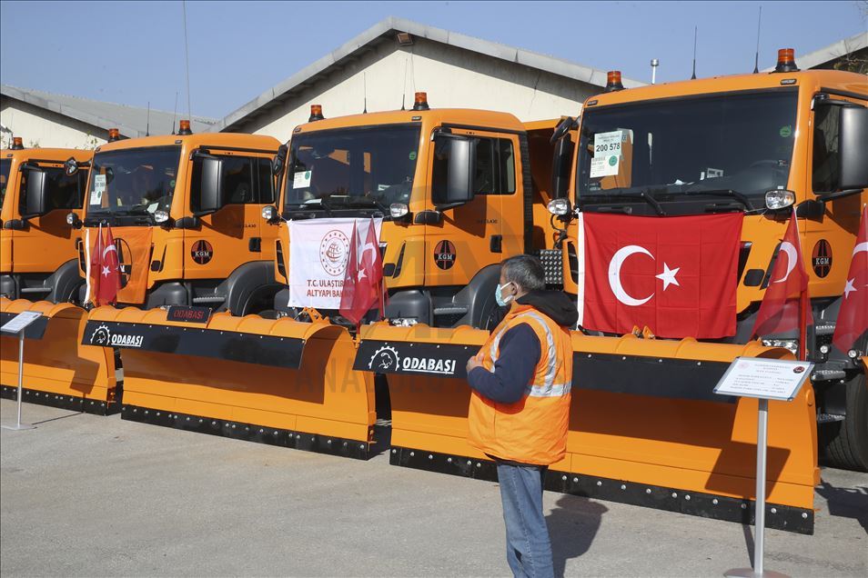 
Karayolları Genel Müdürlüğü zorlu kış şartlarıyla mücadeleye hazır