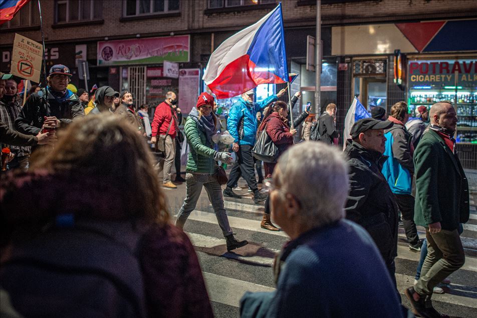 Prag'da "Kadife Devrim" in 31. yıl dönümü