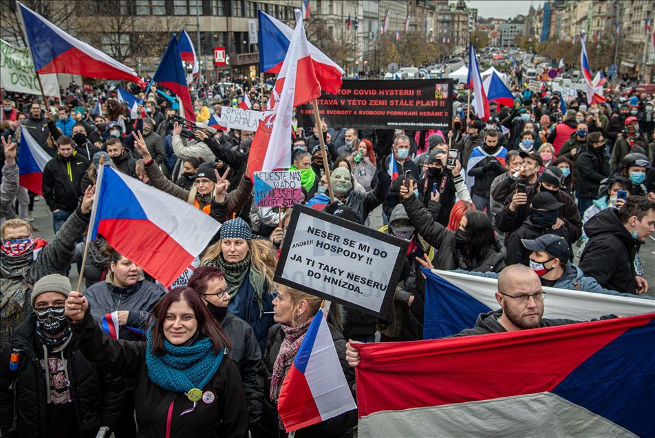 Prag'da "Kadife Devrim" in 31. yıl dönümü