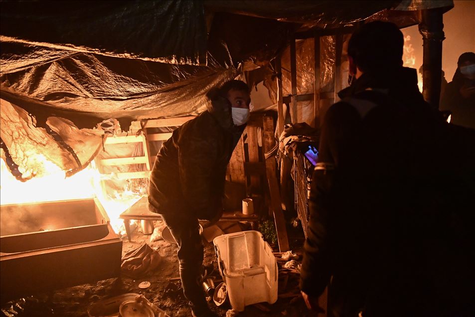 New evacuation of the migrant camp in Paris