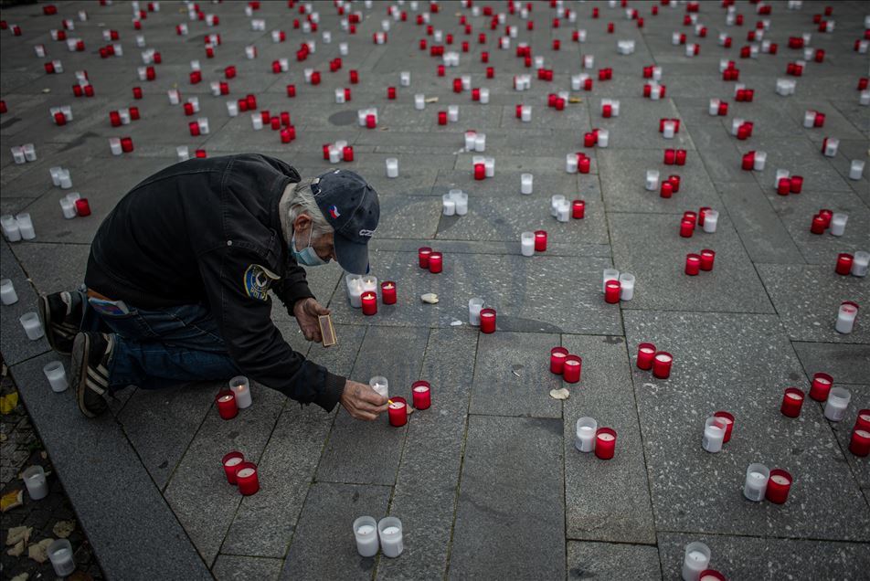 Prag'da "Kadife Devrim" in 31. yıl dönümü