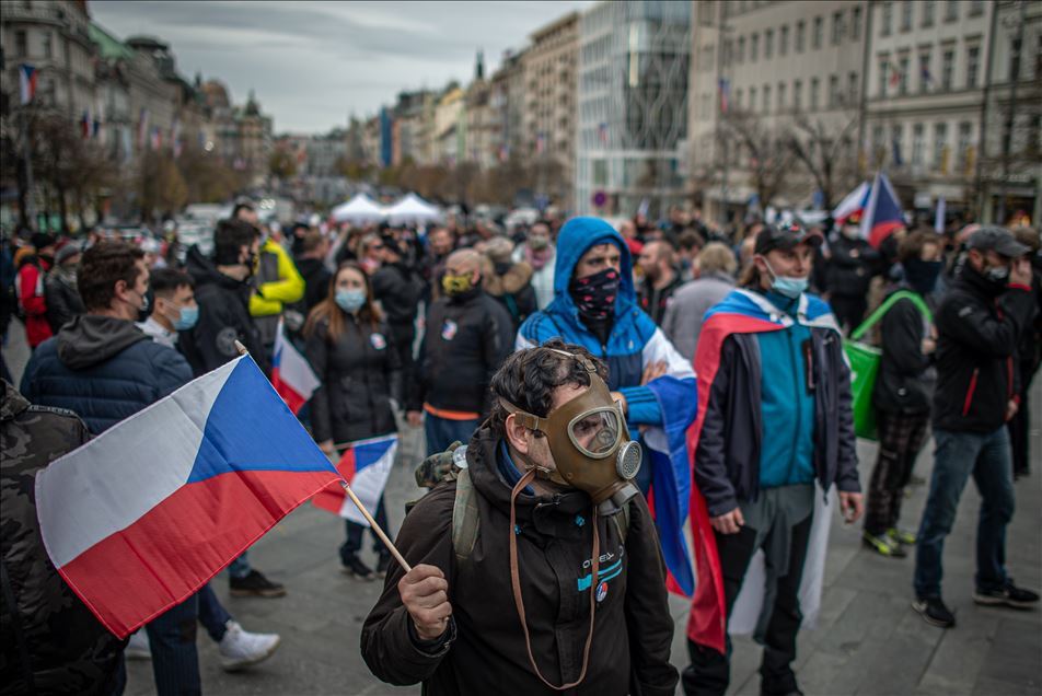 Prag'da "Kadife Devrim" in 31. yıl dönümü