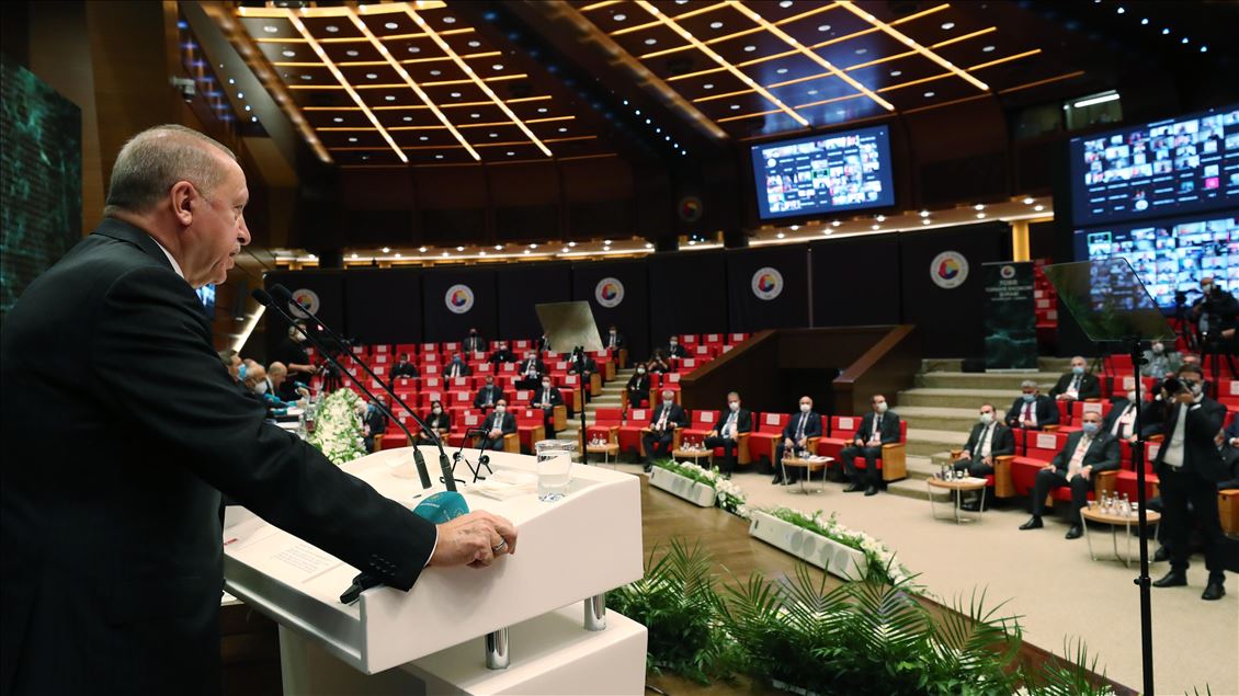 Cumhurbaşkanı Erdoğan TOBB Türkiye Ekonomi Şurası'na katıldı