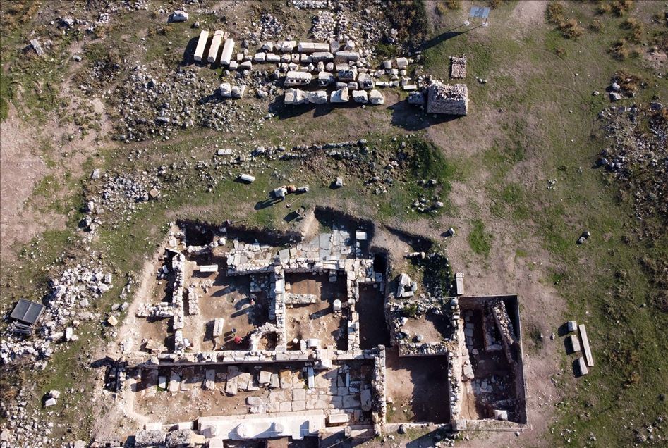 В античном городе Блаундос обнаружена римская терма