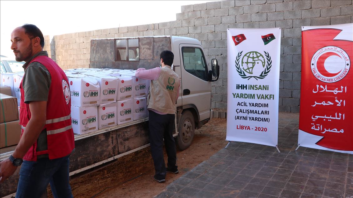 ارسال کمک‌های بشردوستانه ترکیه به لیبی 