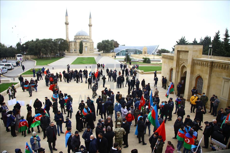 Azerbaijanis celebrate liberation of Agdam district