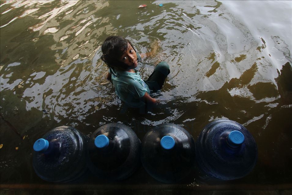 Banjir rob kembali landa wilayah utara Jakarta