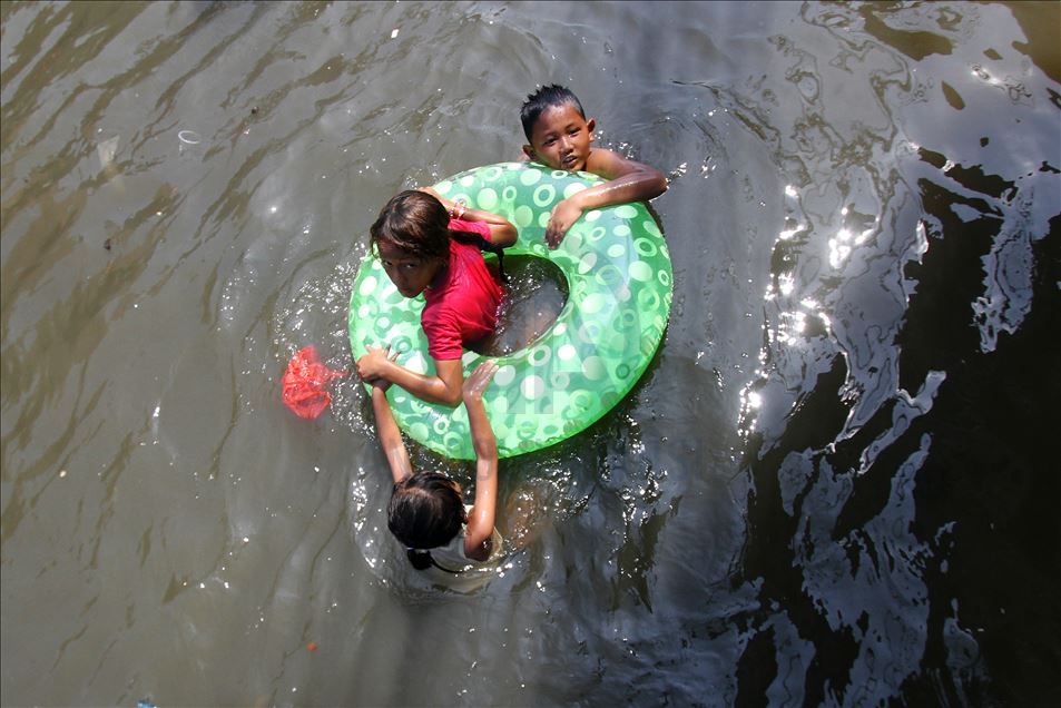 Banjir rob kembali landa wilayah utara Jakarta