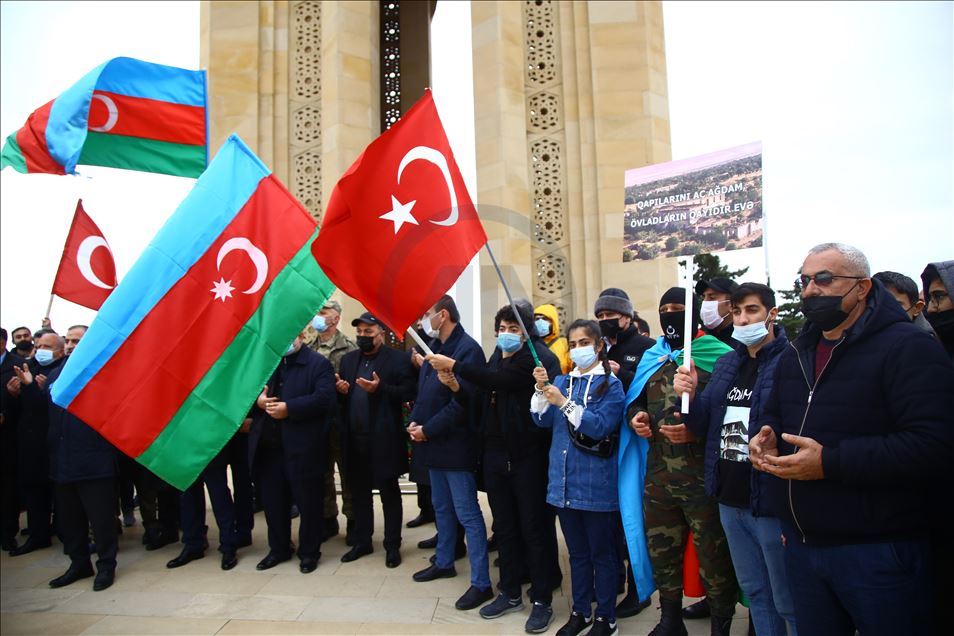 Azerbaijanis celebrate liberation of Agdam district