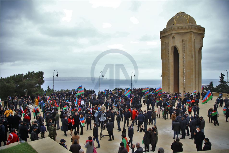 Azerbaijanis celebrate liberation of Agdam district