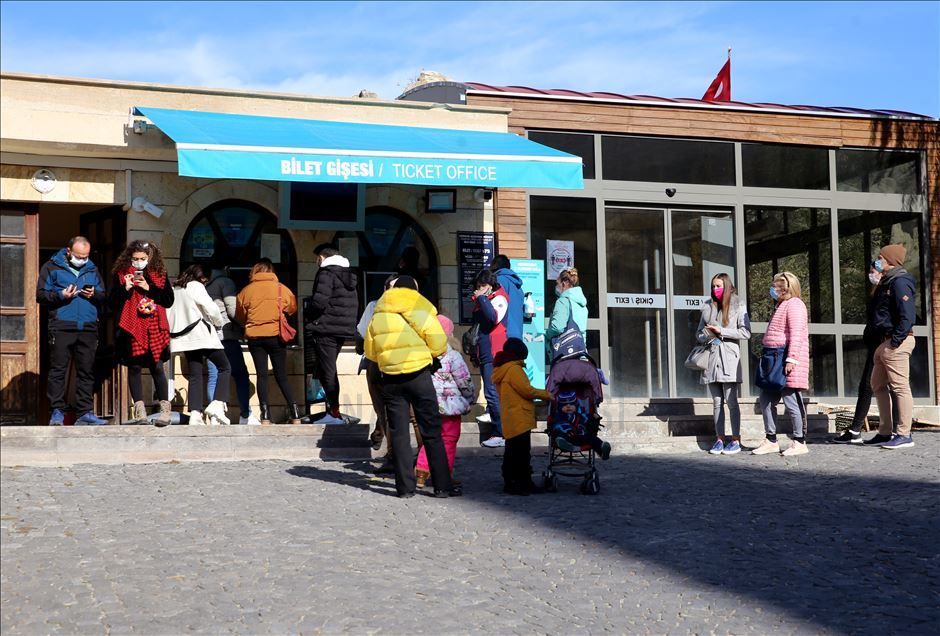 Kapadokya'da sokağa çıkma kısıtlamasının bitmesiyle hareketlilik yaşandı