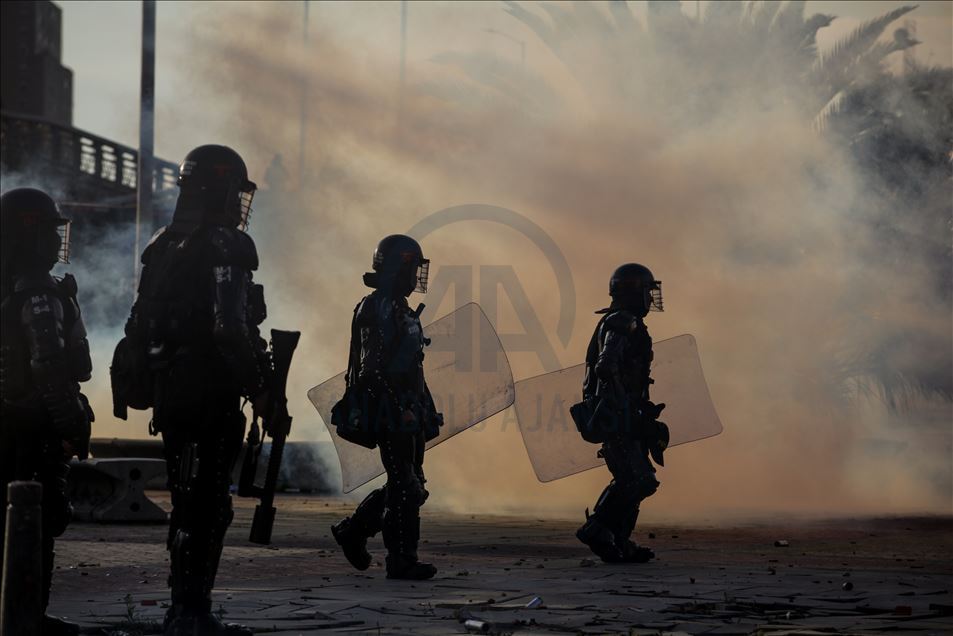 Paro Nacional en Colombia termina en enfrentamientos con la Policía