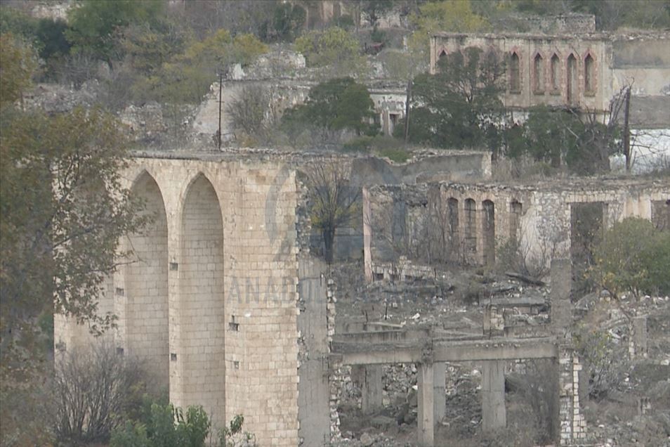 ارمنستان شهر آغدام آذربایجان را به خرابه تبدیل کرده است