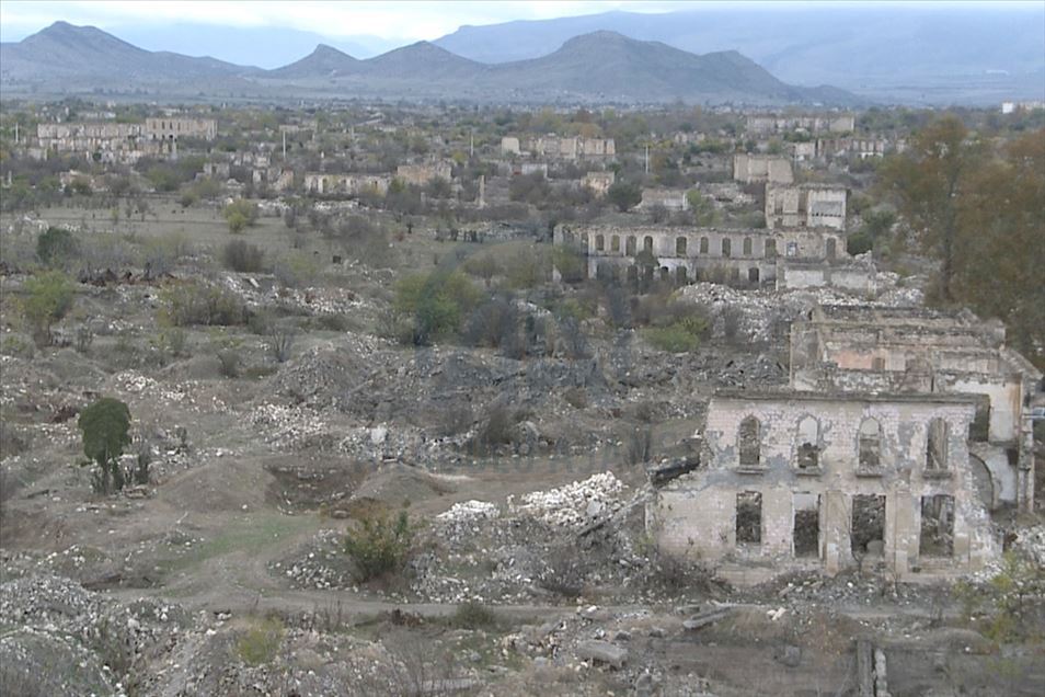 ارمنستان شهر آغدام آذربایجان را به خرابه تبدیل کرده است