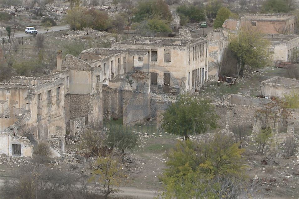 ارمنستان شهر آغدام آذربایجان را به خرابه تبدیل کرده است