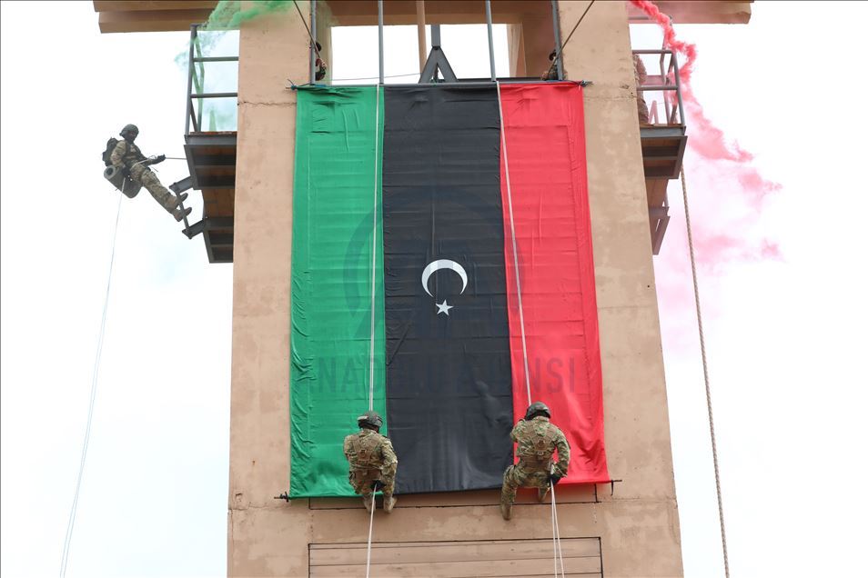 اولین دوره آموزش نظامیان لیبی توسط ترکیه پایان یافت