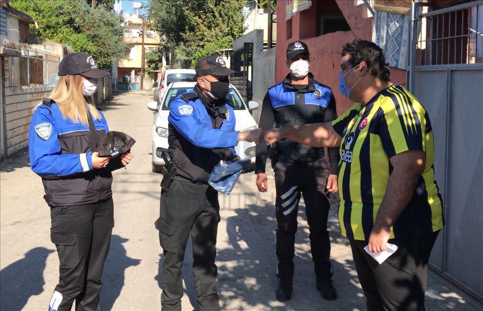 Adana'da engelli gencin "polis olma" hayali gerçekleştirildi