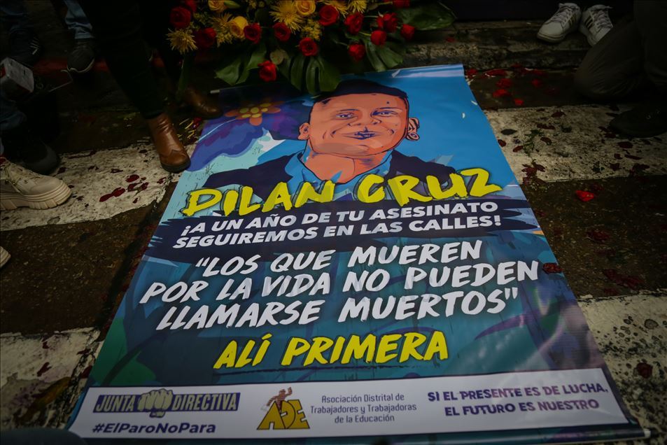 Kolumbi, ceremoni përkujtimore në njëvjetorin e vdekjes së Dilan Cruz