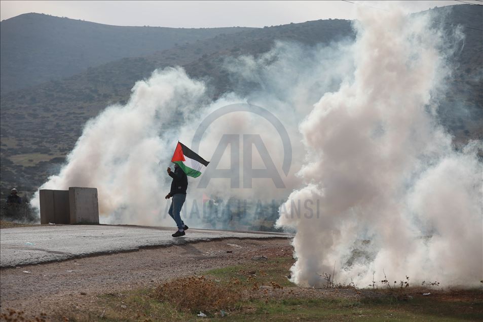 خشونت نظامیان اسرائیل علیه تظاهرات‌کنندگان فلسطینی در کرانه‌باختری