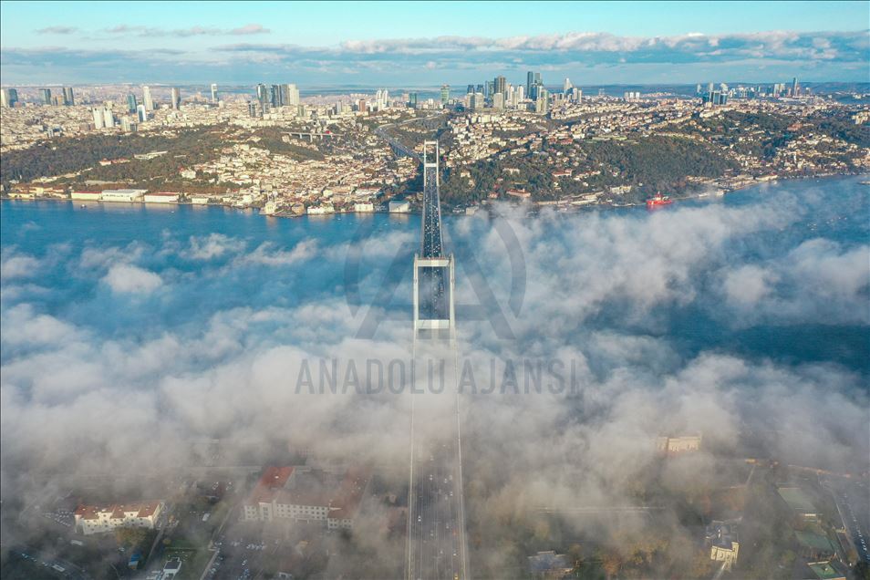 Foggy Day in Istanbul