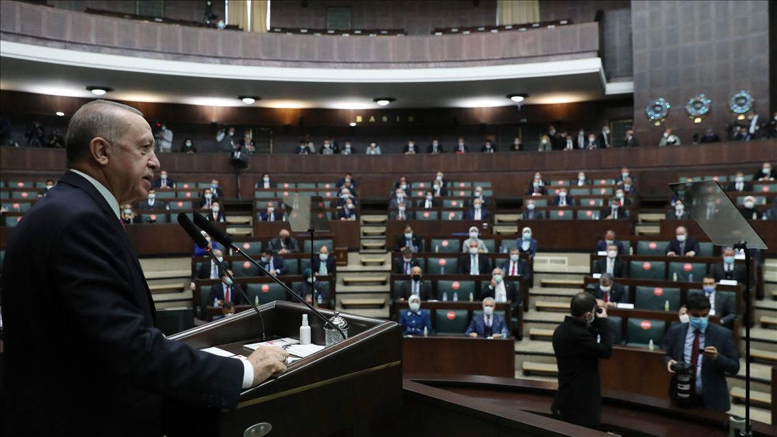 Cumhurbaşkanı ve AK Parti Genel Başkanı Erdoğan Grup Toplantısı'na katıldı 