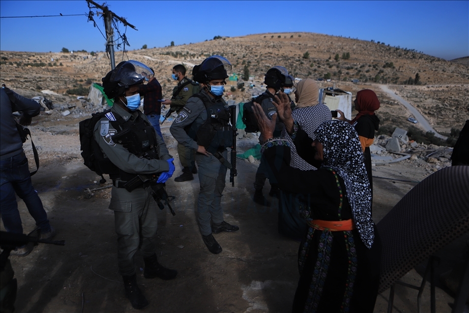 تخریب خانه 4 فلسطینی در کرانه باختری توسط نظامیان اسرائیل