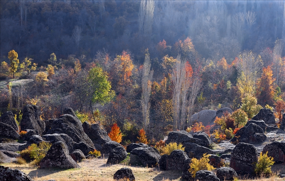 Autumn in Kilistra Ancient Stone City