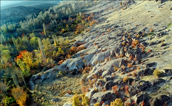 Autumn in Kilistra Ancient Stone City